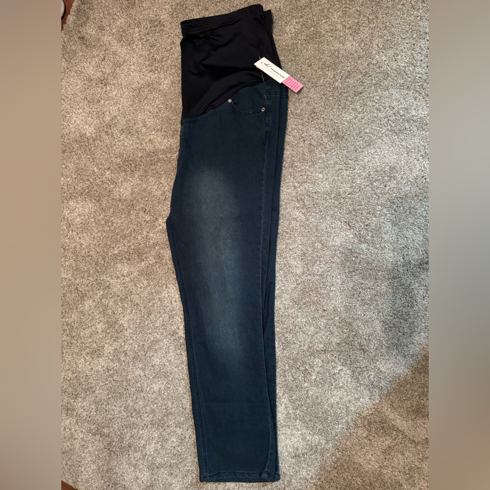 Dark Blue Women's Jeans maternity